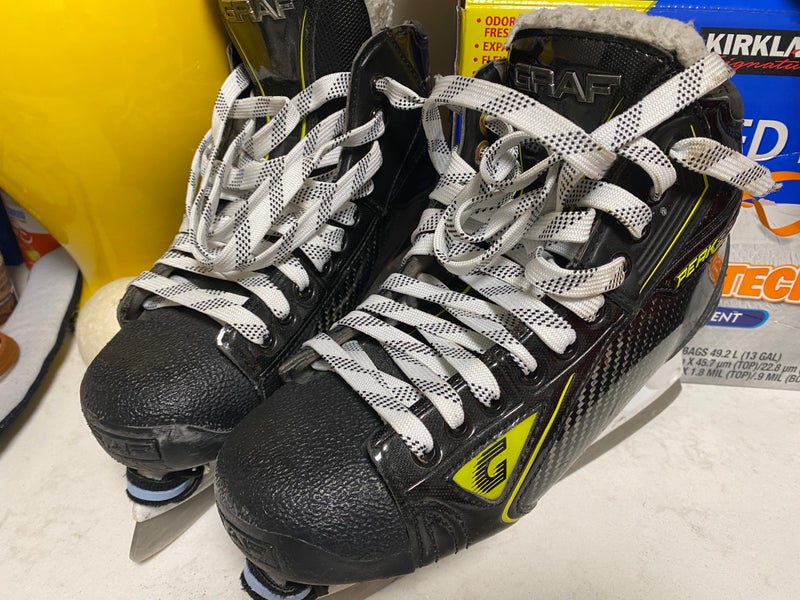 Graf Pro G Hockey Goalie Skates Regular Width 7 (Used)