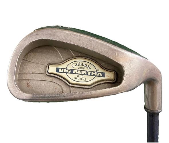 Callaway Big Bertha X-12 8 Iron RH Men's RCH 99 Stiff Graphite 37" New 360 Grip