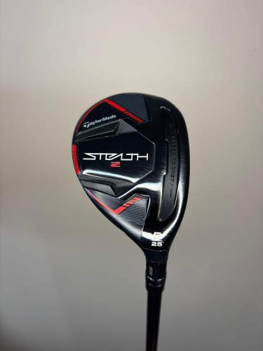 Taylormade Stealth 2 5 Hybrid 25 Ventus Red TR HB 5A Senior Flex 40 MINT
