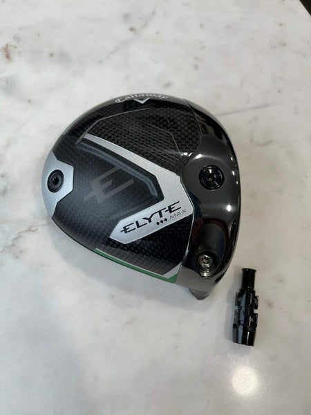 Callaway Elyte Triple Diamond Max Driver 9 Head Only + Adaptor NICE