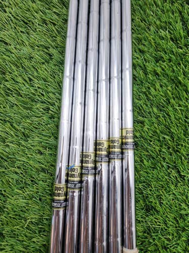 TRUE TEMPER DYNAMIC GOLD X100 IRON SHAFT XSTIFF 130G .370 TIP VERYGOOD
