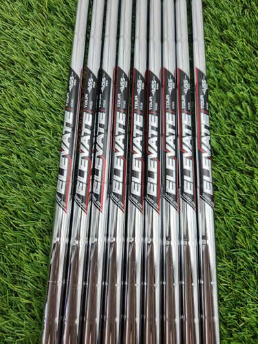NEW TRUE TEMPER ELEVATE TOUR VSS PRO IRON SHAFT SET XSTIFF 122G .355 TIP BRANDNE
