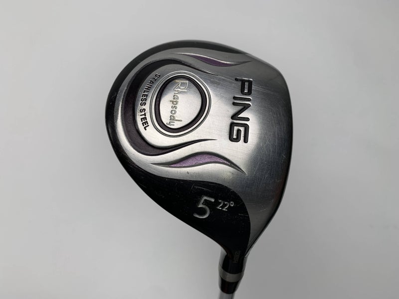 Ping Rhapsody 5 Fairway Wood 22* ULT 129 Ultra Light Ladies Graphite Womens RH