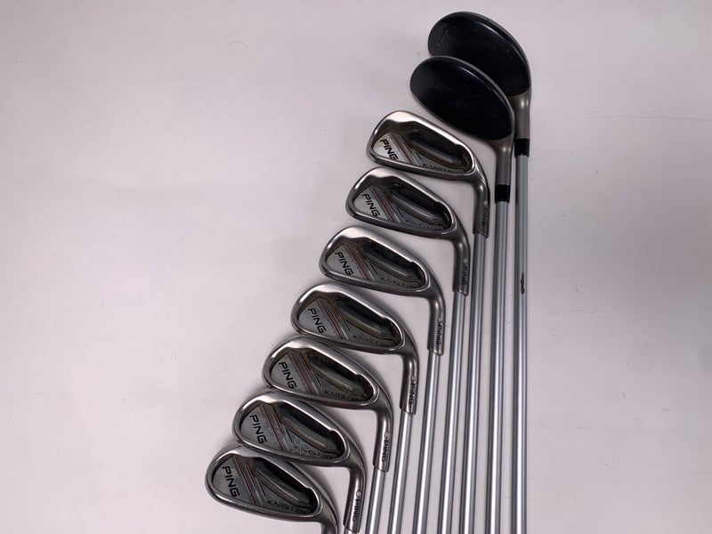 Ping Karsten 2014 Iron Set 4HY-5HY-6 Iron-PW+GW+SW KS 401 Regular Graphite RH
