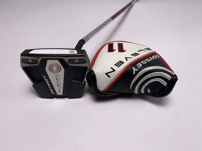 Odyssey Eleven Triple Track S Stroke Lab Putter 34" Mens RH W/Head Cover
