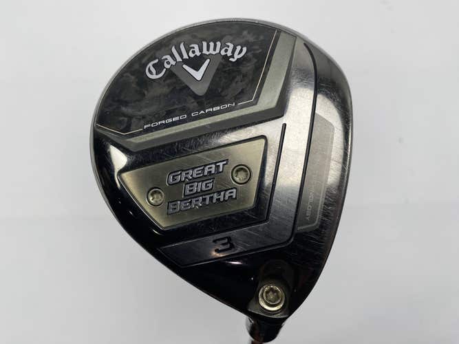 Callaway Great Big Bertha 23 3 Fairway Wood 15* UST Mamiya Helium 4F1 Ladies RH