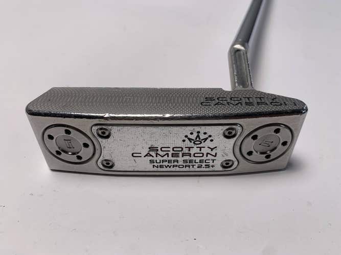 Scotty Cameron Super Select Newport 2.5 Plus Putter 34" SuperStroke Tour 3.0 RH