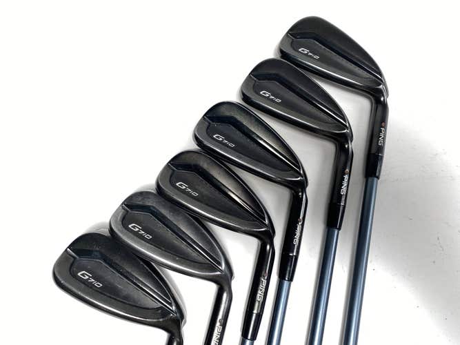 Ping G710 Iron Set 5-PW Orange Dot Alta CB AWT Senior Graphite Mens RH