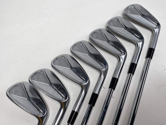 TaylorMade P7MC 2023 Iron Set 4-PW DG Tour Issue X100 Extra Stiff Steel Mens RH