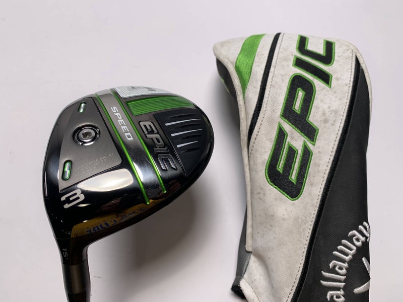 Callaway EPIC Speed 3 Fairway Wood 15* ProForce V2 7F5 Extra Stiff LH HC NEW