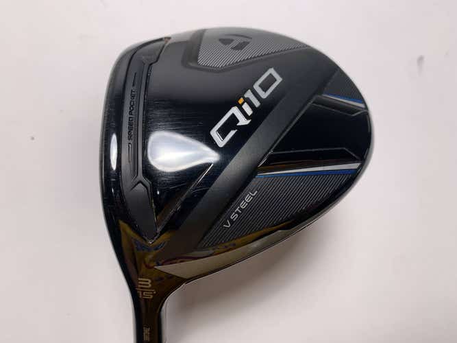 TaylorMade Qi10 3 Fairway Wood 15* Fujikura Ventus Blue TR 6-S Stiff LH