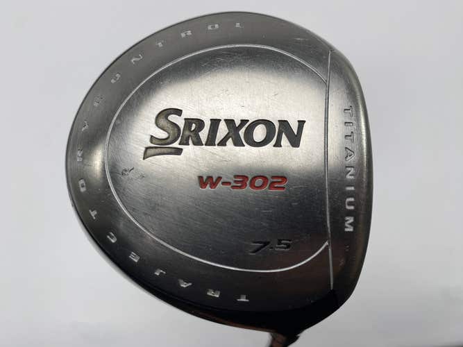 Srixon W-302 Driver 7.5* Stiff Graphite Mens RH