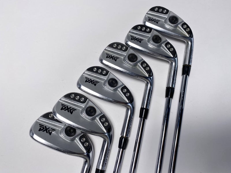 PXG 0311 P GEN5 Chrome Iron Set 5-PW True Temper Elevate MPH Stiff Steel Mens RH