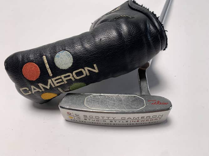 Scotty Cameron Studio Style Newport Putter 34.5" RH W/HC
