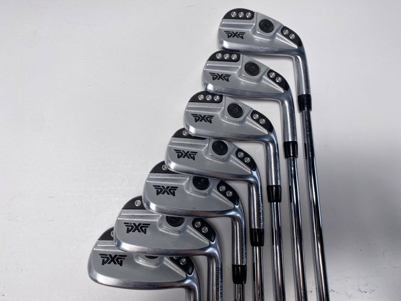 PXG 0311 T GEN5 Chrome Iron Set 4-PW Project X LZ 6.5 125g Extra Stiff RH +1/2''