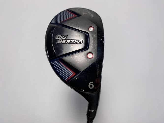 Callaway Big Bertha B21 6 Hybrid 27* RCH 65 65g Senior Graphite Mens RH