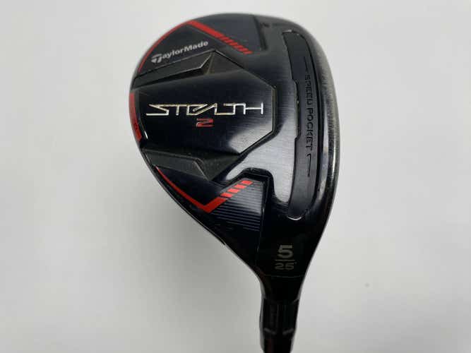TaylorMade Stealth 2 5 Hybrid 25* Fujikura Ventus Red TR HB 5-A Senior RH