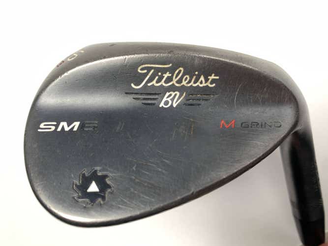 Titleist Vokey SM6 Jet Black Sand Wedge SW 56* 8 Bounce M-Grind Wedge RH