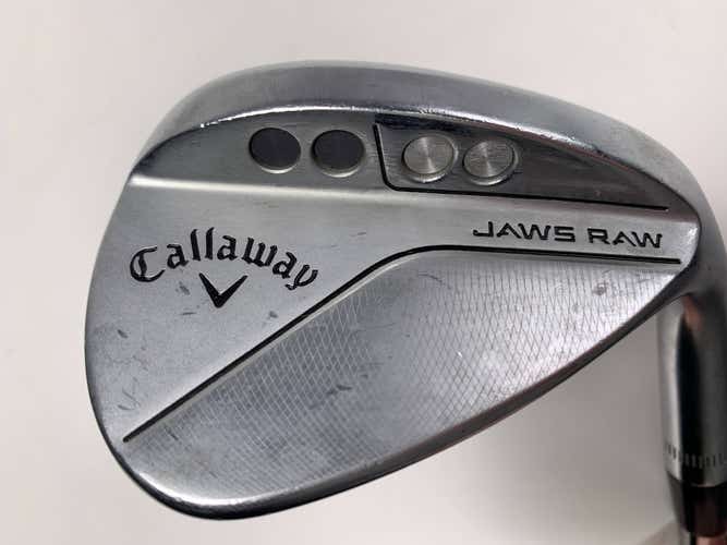 Callaway Jaws Raw Full Toe Chrome Sand Wedge SW 56* 10 True Temper DG RH