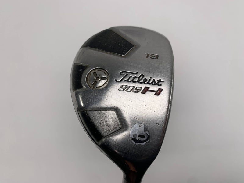 Titleist 909 H 3 Hybrid 19* Aldila VooDoo Stiff Graphite Mens RH