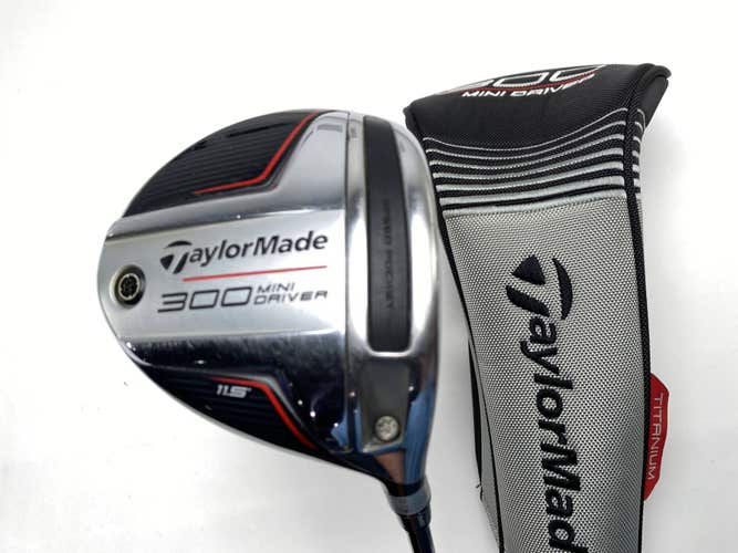 TaylorMade 300 Mini Driver 11.5* HZRDUS RDX Smoke 6.0 Black 70g Stiff RH HC