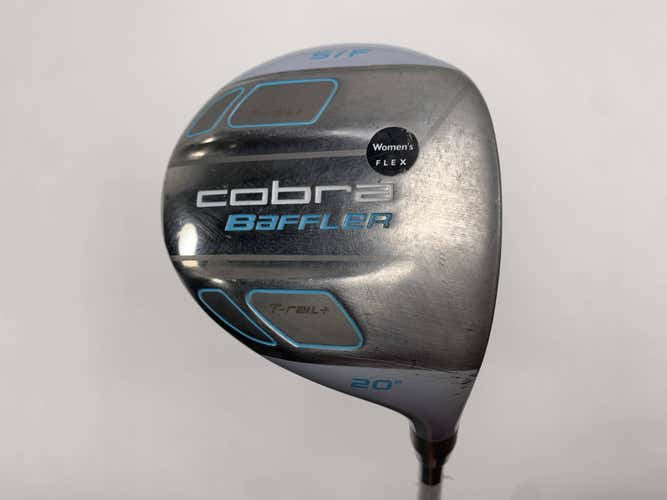 Cobra T-Rail + Womens 5 Fairway Wood 20* Graphite Design Tour AD G 55g Ladies RH