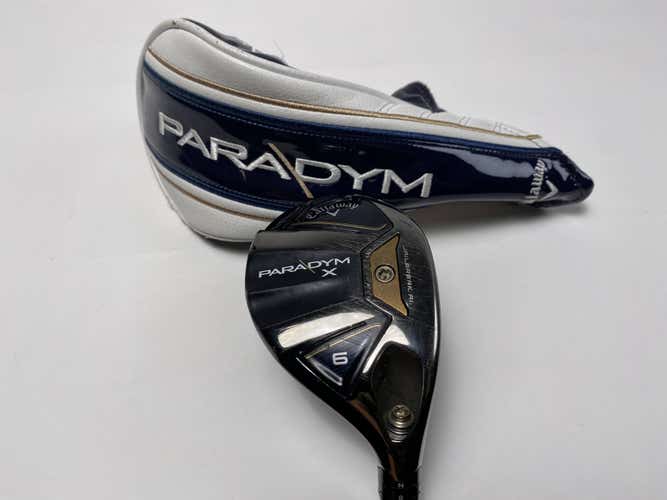 Callaway Paradym X 6 Hybrid 27* Aldila Ascent 50g Senior Graphite Mens RH HC