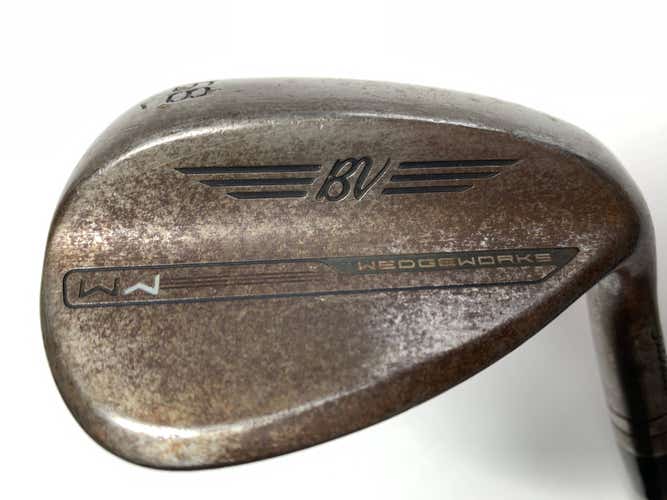 Titleist Vokey SM10 Wedgeworks Raw Lob Wedge 58* K-Grind Mamiya Recoil 95 F4 RH