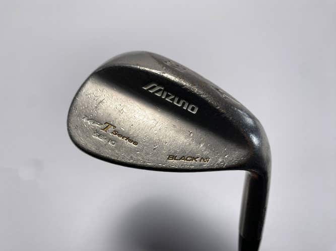 Mizuno MP T4 Black Nickel Lob Wedge LW 58* 10 Bounce Wedge Graphite Mens RH