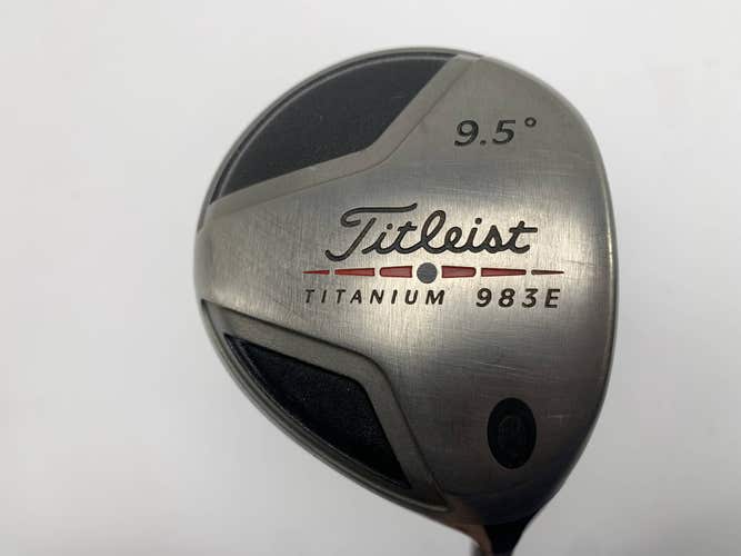 Titleist 983 E Driver 9.5* Graphite Design YS-6 70g Stiff Graphite Mens RH