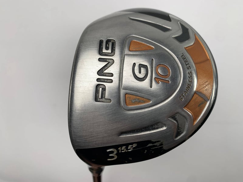 Ping G10 3 Fairway Wood 15* TFC 129 F Stiff Graphite Mens LH