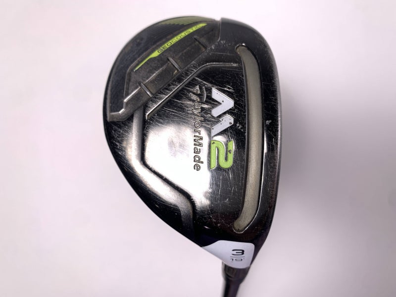 TaylorMade M2 3 Hybrid 19* REAX 75g Stiff Graphite Mens RH