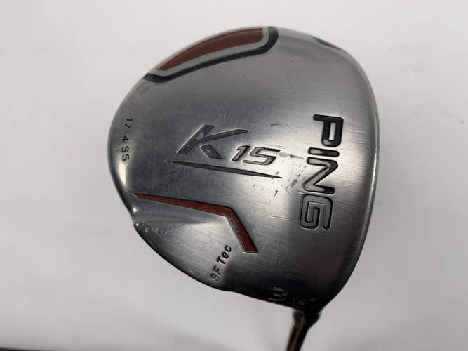 Ping K15 3 Fairway Wood 16* TFC149 Regular Graphite Mens RH Midsize Grip