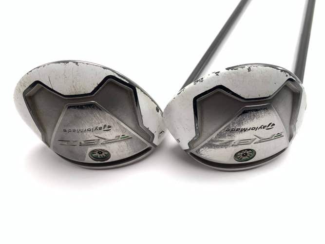 TaylorMade RocketBallz 3 & 5 Fairway Wood Set 15* 19* RBZ Matrix Ozik Mens LH