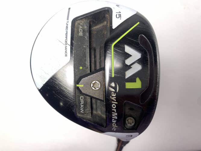 TaylorMade M1 2017 3 Fairway Wood 15* Kuro Kage Silver Ti Ni 70g Regular RH
