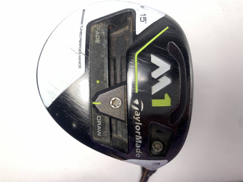 TaylorMade M1 2017 3 Fairway Wood 15* Kuro Kage Silver Ti Ni 70g Regular RH
