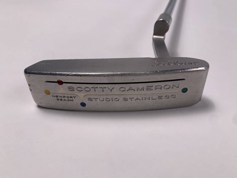 Scotty Cameron Studio Stainless Newport Beach Putter 35.25" Mens RH