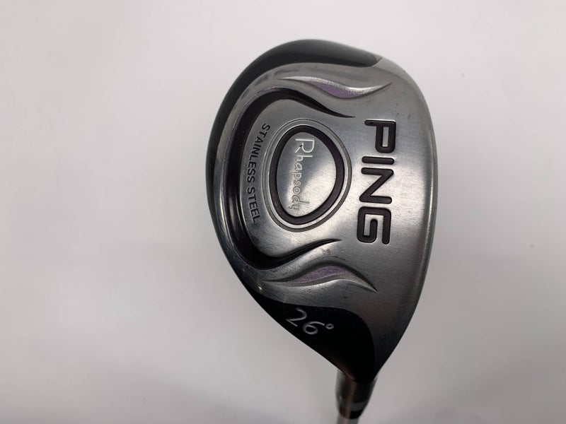 Ping Rhapsody 6 Hybrid 26* ULT 129 Ultra Light Ladies Graphite Womens RH