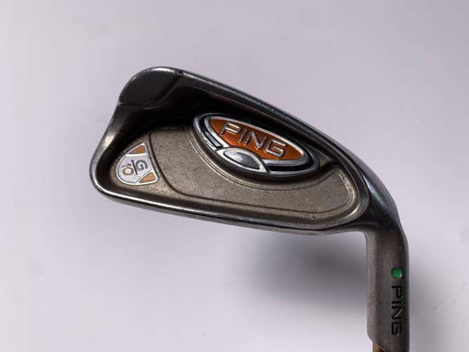 Ping G10 Single 5 Iron Green Dot TFC 129 I Soft Regular Senior Graphite Mens RH