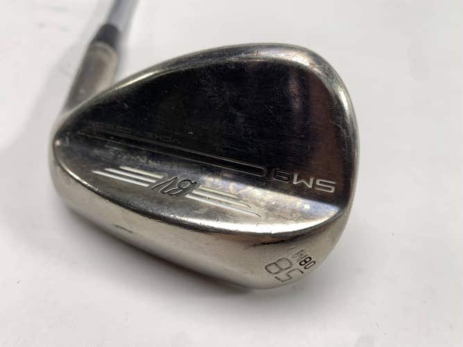 Titleist Vokey SM9 Tour Chrome Lob Wedge LW 58* 8 M-Grind NS Pro Modus 3 Mens RH