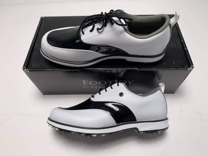 FootJoy DryJoys Premiere Series Golf Shoes White Black Women's SZ 7 (99040)