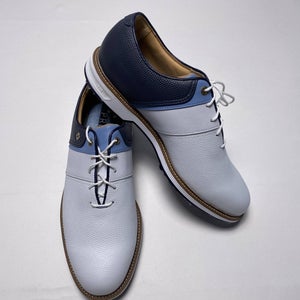 FootJoy FJ Dryjoys Premiere Series Packard Golf Shoes White Men's 9.5 Wide 54398