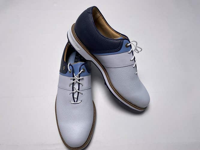 FootJoy FJ Dryjoys Premiere Series Packard Golf Shoes White Men's 9.5 Wide 54398