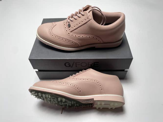 G/Fore Ladies Brogue Gallivanter Golf Shoes Blush Women's SZ 7 (G4LS22EF08)