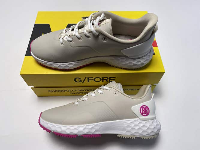 G/Fore Ladies MG4+ Golf Shoes Stone Women's SZ 8.5 (G4LF21EF27)