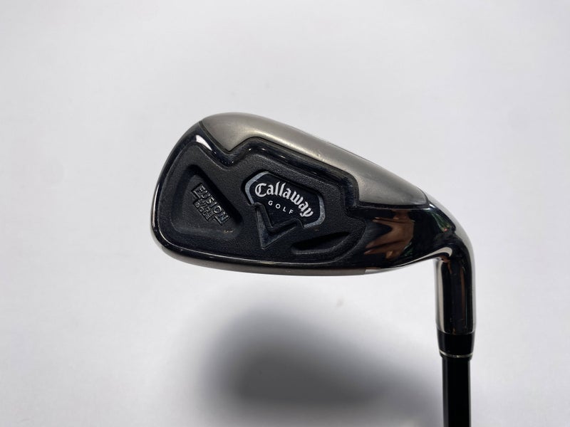 Callaway Fusion Wide Sole Single 9 Iron 75g Light Graphite Mens RH