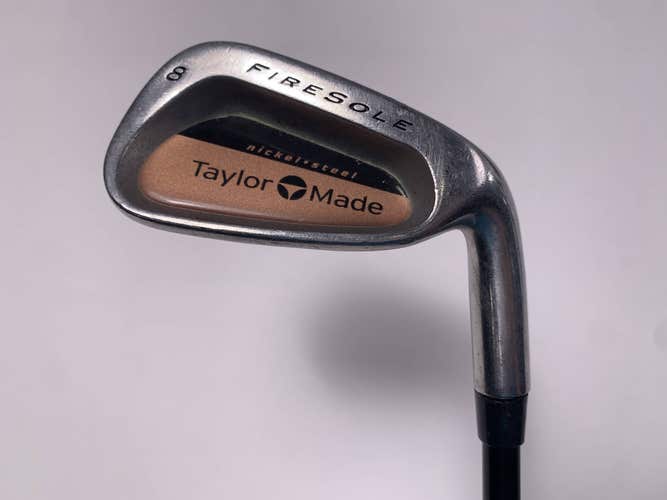 TaylorMade Firesole Single 8 Iron Grafalloy Prologic Regular Graphite Mens RH