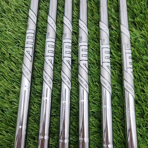 TRUE TEMPER AMT TOUR WHITE IRON SHAFT SET XSTIFF 106G .355 TIP 38,37,36.5,36,35.