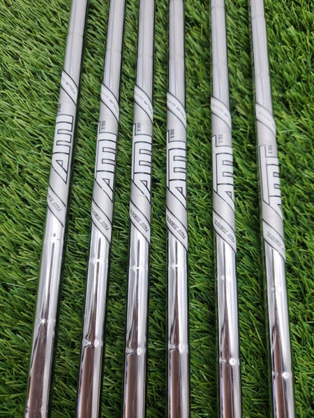 TRUE TEMPER AMT TOUR WHITE IRON SHAFT SET XSTIFF 106G .355 TIP 38,37,36.5,36,35.