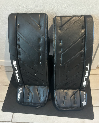 True HZRDUS 7X4 29+2 Black Goalie Leg Pads (New)
